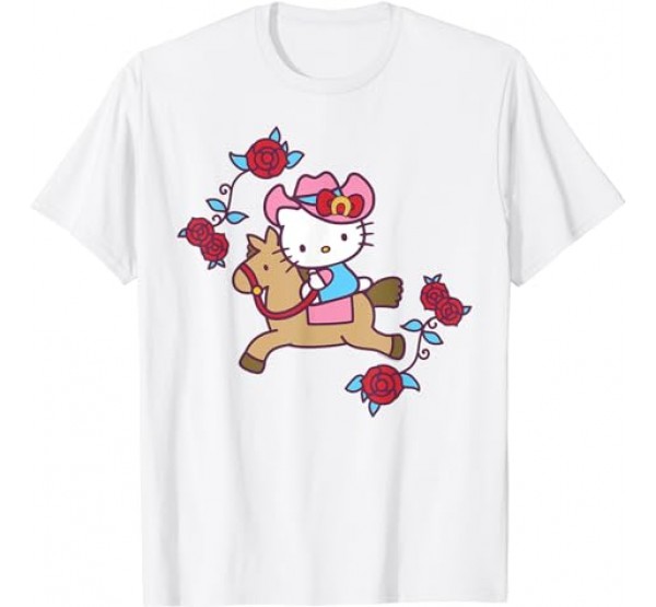 Hello Kitty Derby Horseback Riding T-Shirt Hello Kitty Derby Horseback Riding T-Shirt